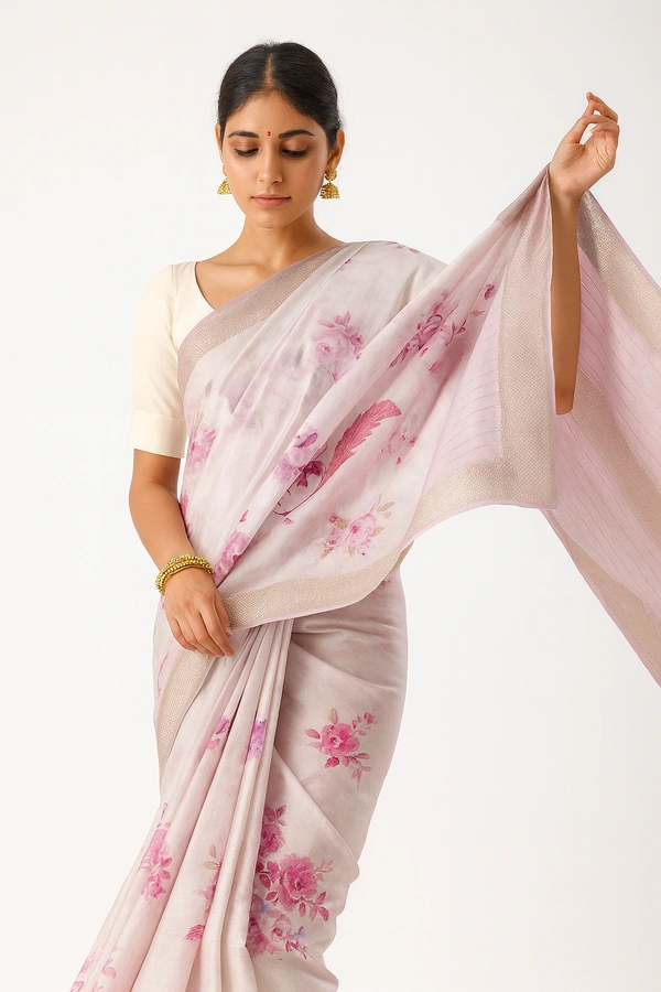 FANCEY SAREE-Sku-300000201
