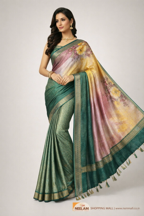 ANAND FANCEY SAREE-SKU-300001334