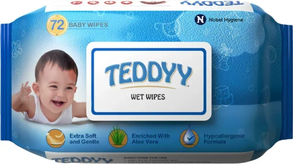 TEDDY WET WIPES