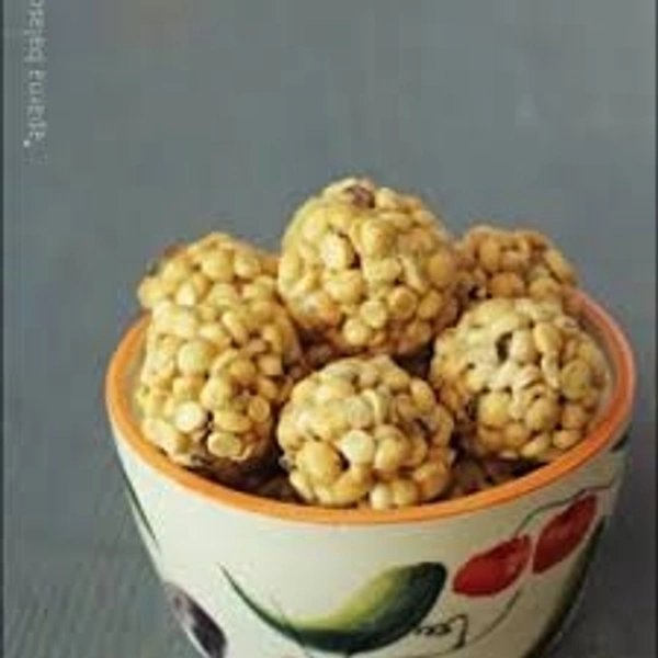 பொரிகடலை உருண்டை மிட்டாய் 