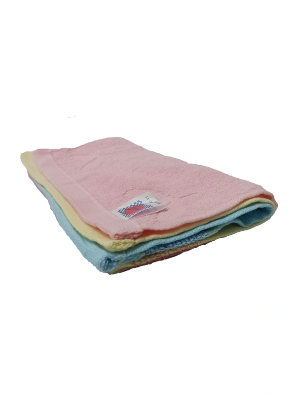 11 in x11 in Hand Towels 12 Pieces with Assorted Colors - 11*11 cm, 12