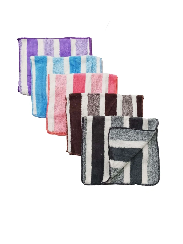 12 in x18 in Hand Towels 12 Pieces with Assorted Colors - 12*18 cm, 12