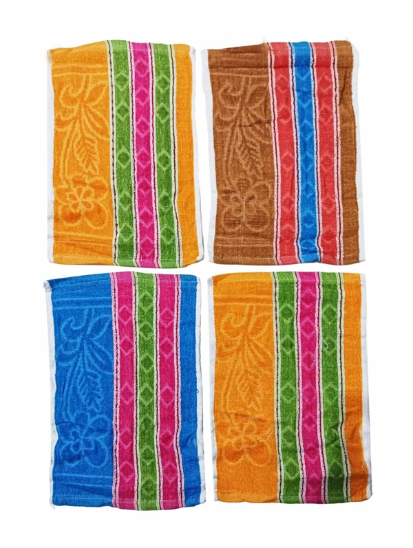15 in x10 in Hand Towels 12 Pieces with Assorted Colors - 15*10 cm, 12