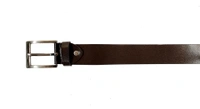 "MEN'S LEATHER BROWN COLOR KANTA BUCKLE BELT  SIZE-(LENGTH-OVER SIZE,WIDTH-35MM" - SIZE-(LENGTH-OVER SIZE,WIDTH-35MM, 6