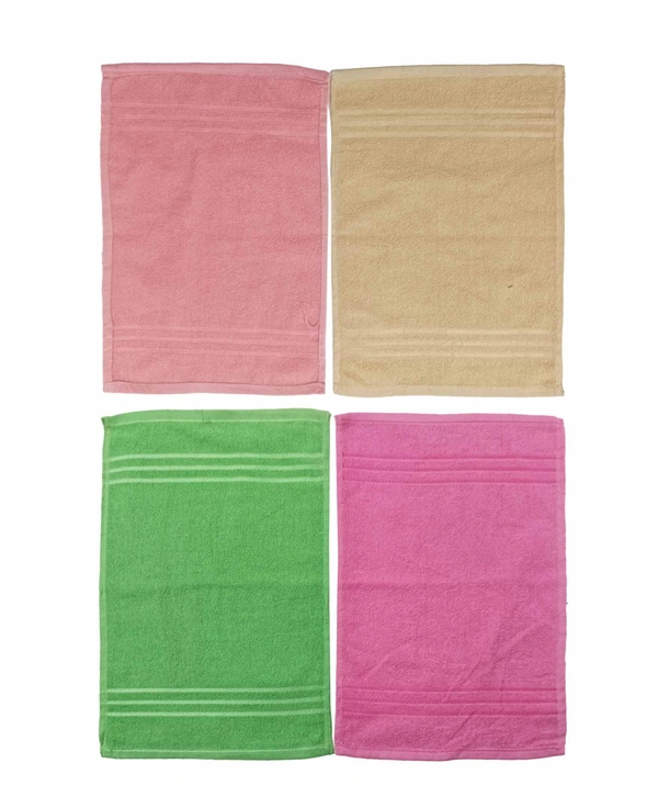 21 in x14 in Hand Towels 12 Pieces with Assorted Colors - 21*14 cm, 12