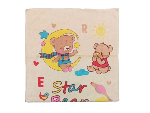 24 in x 48 in Bath Towel 6 Pieces with Assorted Cartoon Print And Colors - 24*48 cm, 6