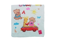 24 in x 48 in Bath Towel 6 Pieces with Assorted Cartoon Print And Colors - 24*48 cm, 6