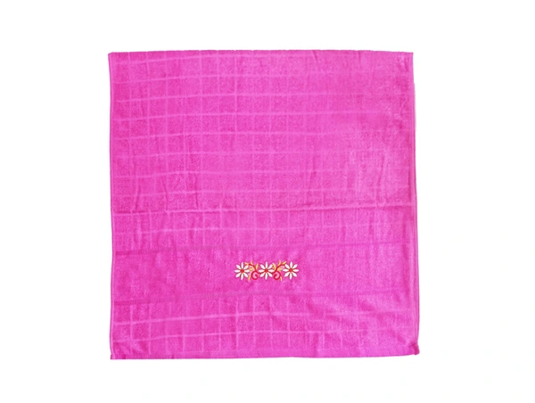 28 in x 58 in Bath Towels 6 Pieces with Assorted Colors - 28*58 cm, 6