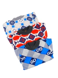 KIDS WINTER WEAR SWEATER MIX COLOR PRINTED SOFT AND COMFORTABLE ROUND NECK AND FULL SLEEVESS SIZE 14  16  18 - 14,16,18, SET OF 6 PIECES