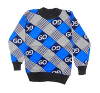 KIDS WINTER WEAR SWEATER MIX COLOR PRINTED SOFT AND COMFORTABLE ROUND NECK AND FULL SLEEVESS SIZE 14  16  18 - 14,16,18, SET OF 6 PIECES