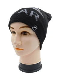 Woolen Short beanie cap with inside furr Mix color pack only• - free, 6