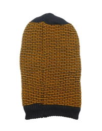 MEN LONG BEANIE CAP WITH INSIDE WOOL FURR MIX COLOR, - free, 6