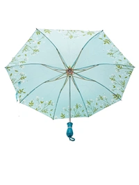 BRAND ORANGE MANUAL OPEN 8 KADI 2 FOLD MIX PRINTED  UMBRELLA (PACK OF 24 PIECES) - FREE, 24