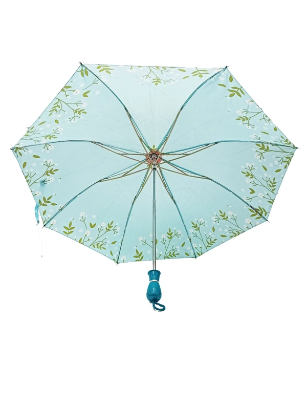 BRAND ORANGE MANUAL OPEN 8 KADI 2 FOLD MIX PRINTED  UMBRELLA (PACK OF 24 PIECES) - FREE, 24