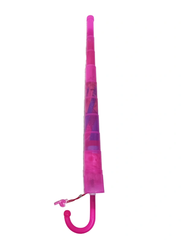 Polyster Single Fold Cartoon Printed  cup Umbrella Multi Color with Design Mix and External Cover Sze - 21 inch - FREE, 6