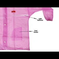 MEN XXL RAINCOAT WITH ASSORTED COLORS  - FREE, 6