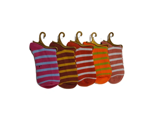 Children's Soft Comfort Long Socks,Mix Color Pack (Pack Of 10Pairs ) Size -L - 10