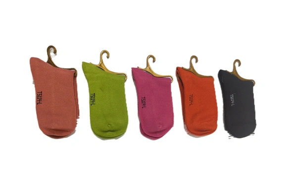 Children's Soft Comfort Long Socks,Mix Color Pack (Pack Of 10Pairs ) Size -L - 20