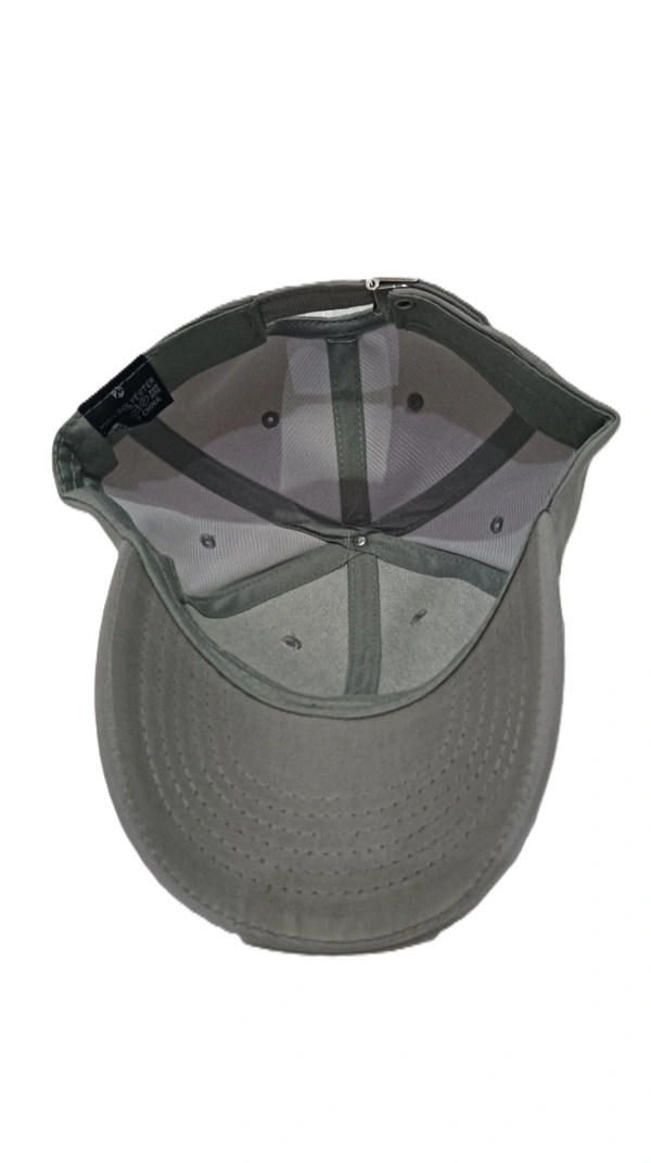 Mens China Imported Flaxi Fit Material Cap Grey Color-Steel Buckle  Fitting - 12