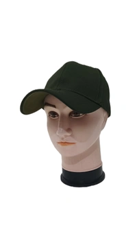 Mens China Imported Flaxi Fit Material Cap Dark Green Color-Steel Buckle  Fitting - 12