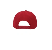 Mens China Imported Embrodary Design Leather Hood Puma Logo Hip-Hop Cap Red Color-Snapback Fitting - 12