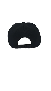 Mens China Imported Embrodary Design Leather Hood Adidas Logo Hip-Hop Cap Black Color-Snapback Fitting - 12