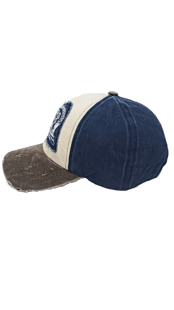 Mens China Imported 100% Cotton Material Stylish Motor Racing Team Cap Mix Color -Buckle  Fitting - 12