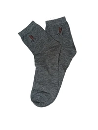 Men Mix Half Length  Cotton   Socks, Mix Color Pack Set Of 10 Pair - 10