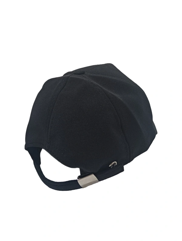 MENS INDIAN FLAXI FIT RUBBER PRINTED LOGO CAPS COLOR - BLACK COLOR PACK FITTING - BUCKLE - FREE, 12