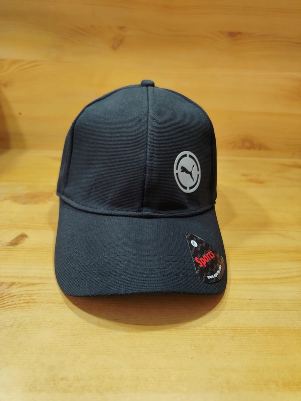 MEN'S CHAINA IMPORTED RUBBER PRINTED FLAXI FIT MATERIAL CAP COLOR MIX FITTING BUCKLE  - FREE SIZE, 12