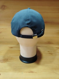 MEN'S CHAINA IMPORTED RUBBER PRINTED FLAXI FIT MATERIAL CAP COLOR MIX FITTING BUCKLE  - FREE SIZE, 12