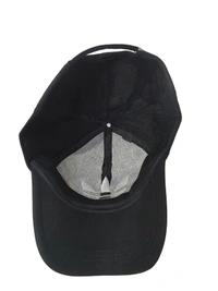 MENS EMBRODARY INDIAN FLAXI FIT MATERIAL CAP COLUR BLACK FITTING STEEL BUCKLE  - FREE, 12