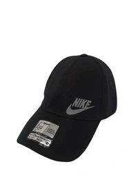 MENS INDIAN FLAXI FIT RUBBER PRINT  CAP BLACK COLUR PACK FITTING STEEL BUCKLE  - FREE, 12