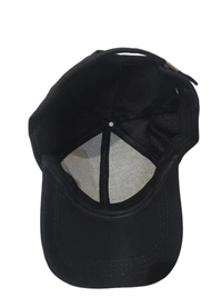 MENS INDIAN FLAXI FIT RUBBER PRINT  CAP BLACK COLUR PACK FITTING STEEL BUCKLE  - FREE, 12