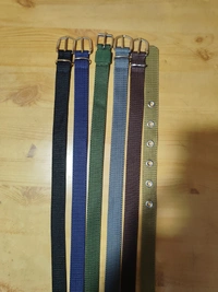 KIDS CANVAS  MATERIAL ROLLER   BUCKLE MIX COLOR BELT SIZE-(30 INCH LENGTH,30MM WIDTH) - KIDS CANVAS  MATERIAL ROLLER   BUCKLE MIX COLOR BELT SIZE-(30 INCH LENGTH,30MM WIDTH), 6