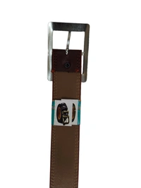 MEN'S PU LEATHER  MIX COLOR  H  BUCKLE BELT  SIZE-(45 INCH LENGTH,40MM WIDTH) - SIZE-(45 INCH LENGTH,40MM WIDTH), 12