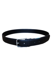 MEN'S PU LEATHER  BLACK COLOR  KANTA  BUCKLE BELT  SIZE-(45 INCH LENGTH,40MM WIDTH) - SIZE-(45 INCH LENGTH,40MM WIDTH), 12