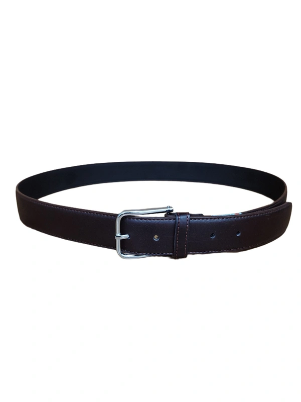 MEN'S PU LEATHER  BROWN COLOR  KANTA  BUCKLE BELT  SIZE-(45 INCH LENGTH,40MM WIDTH) - SIZE-(45 INCH LENGTH,40MM WIDTH), 12