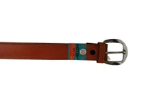 KIDS PU LEATHER  KANTA  BUCKLE TAN  COLOR BELT SIZE-(30 INCH LENGTH,30MM WIDTH) - SIZE-(30 INCH LENGTH,30MM WIDTH), 12
