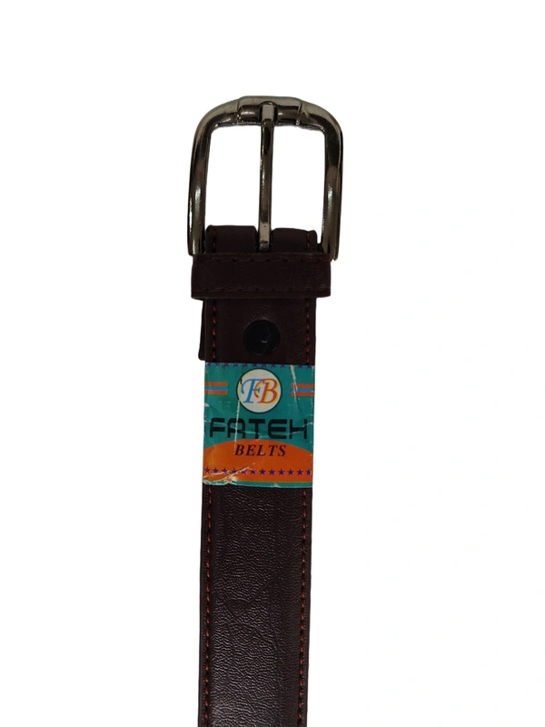 KIDS PU LEATHER  KANTA  BUCKLE BROWN  COLOR BELT SIZE-(30 INCH LENGTH,30MM WIDTH) - SIZE-(30 INCH LENGTH,30MM WIDTH), 12