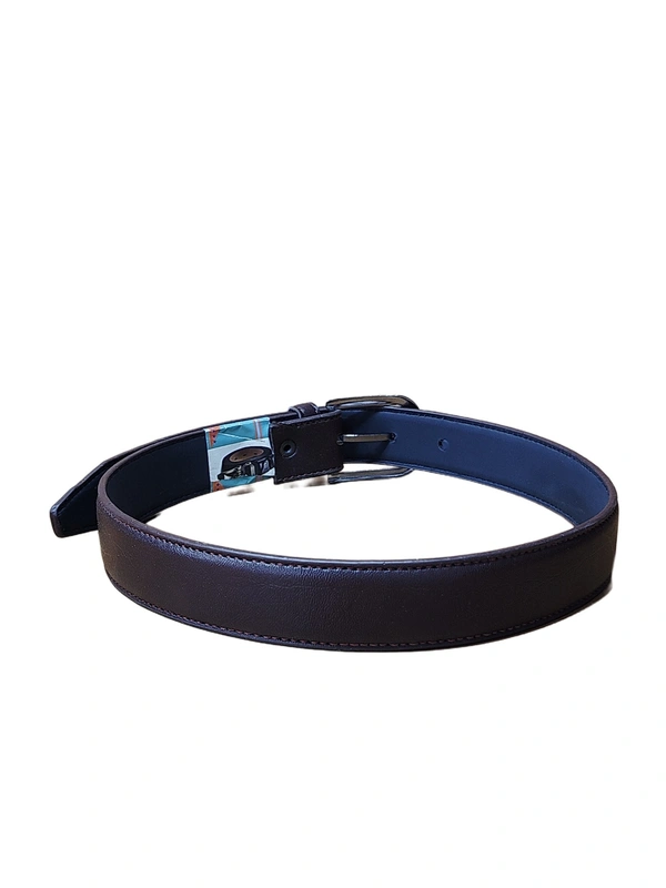 KIDS PU LEATHER  KANTA  BUCKLE BROWN  COLOR BELT SIZE-(30 INCH LENGTH,30MM WIDTH) - SIZE-(30 INCH LENGTH,30MM WIDTH), 12