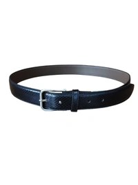 MEN'S PU LEATHER  BLACK  COLOR  KANTA  BUCKLE BELT  SIZE-(45 INCH LENGTH,40MM WIDTH) - SIZE-(45 INCH LENGTH,40MM WIDTH), 6