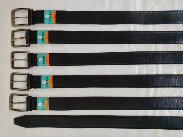 MEN'S PU LEATHER  MIX   COLOR  KANTA  BUCKLE BELT  SIZE-(45 INCH LENGTH,40MM WIDTH) - SIZE-(45 INCH LENGTH,40MM WIDTH), 6