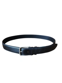 MEN'S PU LEATHER  BLACK  COLOR  KANTA  BUCKLE BELT  SIZE-(45 INCH LENGTH,40MM WIDTH) - SIZE-(45 INCH LENGTH,40MM WIDTH), 6