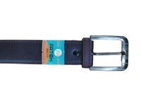 MEN'S PU LEATHER BROWN   COLOR  PIN HOLE BUCKLE BELT  SIZE-(45 INCH LENGTH,40MM WIDTH) - SIZE-(45 INCH LENGTH,40MM WIDTH), 6