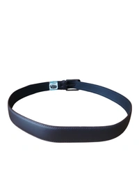 MEN'S PU LEATHER BROWN   COLOR  PIN HOLE BUCKLE BELT  SIZE-(45 INCH LENGTH,40MM WIDTH) - SIZE-(45 INCH LENGTH,40MM WIDTH), 6