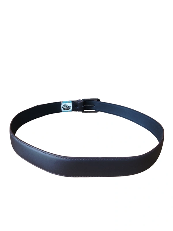 MEN'S PU LEATHER BROWN   COLOR  PIN HOLE BUCKLE BELT  SIZE-(45 INCH LENGTH,40MM WIDTH) - SIZE-(45 INCH LENGTH,40MM WIDTH), 6