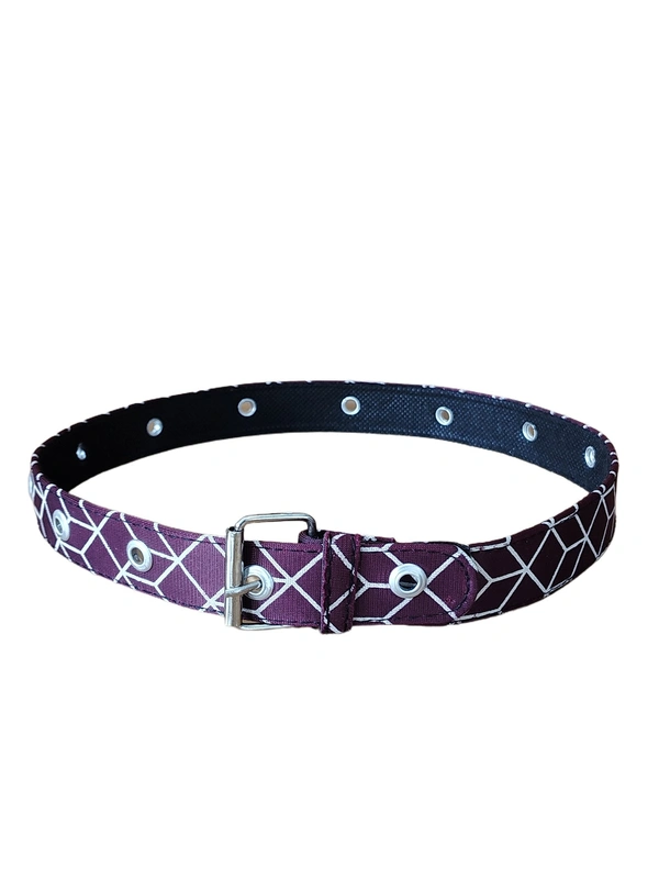 KIDS COTTON   MATERIAL ROLLER   BUCKLE MIX COLOR BELT SIZE-(30 INCH LENGTH,30MM WIDTH) - SIZE-(30 INCH LENGTH,30MM WIDTH), 6