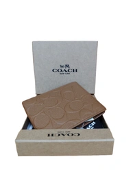 MENS GENUINE LEATHER MIX BRAND WALLETS IN MIX COLOR  - FREE, 6