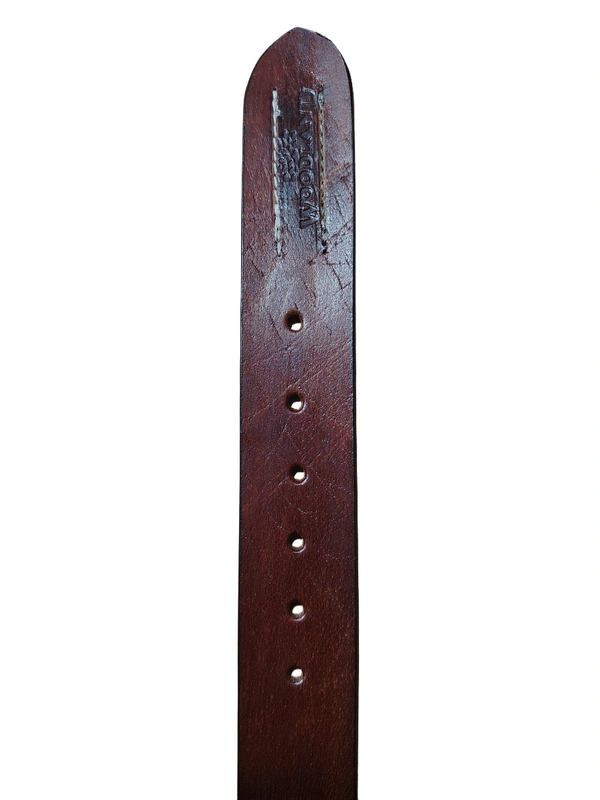 40 MM MEN GENUINE LEATHER BROWN COLOR BELT SIZE 42-52(6 SIZE) - FREE SIZE, 6